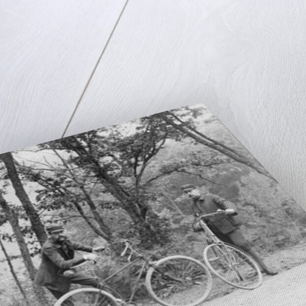 Bicyclists in Central Park by Anonymous