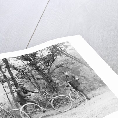 Bicyclists in Central Park by Anonymous