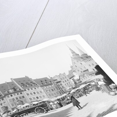 Market Place in Nuremberg by Anonymous