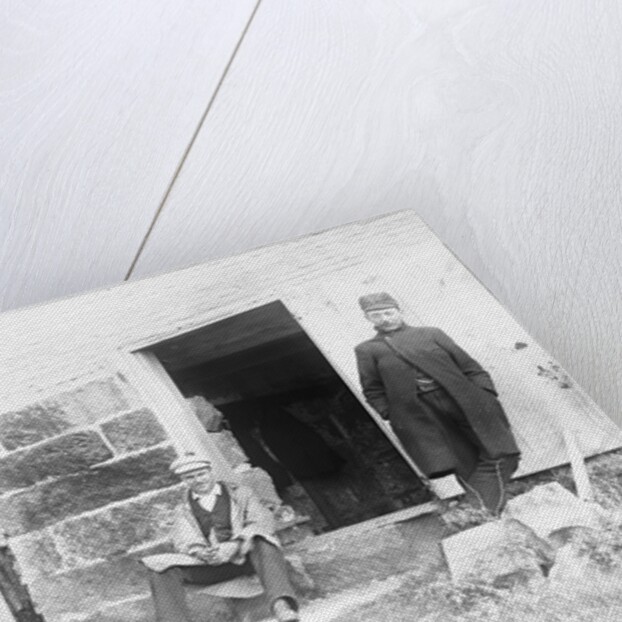 Guards Standing at Prison Door by Anonymous