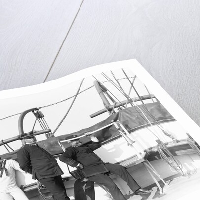 Officers on the USS St. Mary's by Anonymous