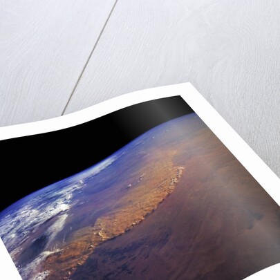 Dust Storm in the Sahara Desert by Anonymous