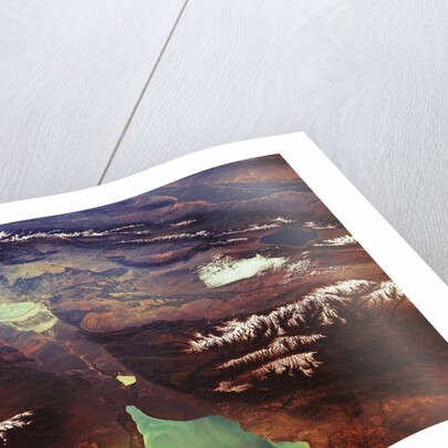 The Dzungarian Gate from Space by Anonymous