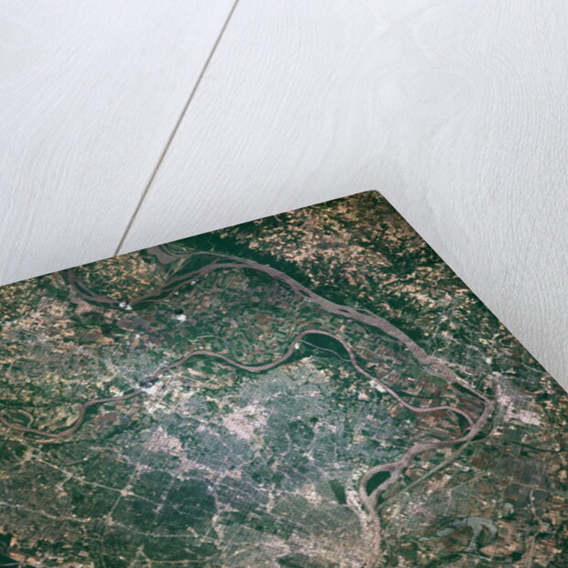 St. Louis and the Mississippi River by Anonymous