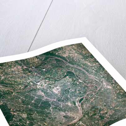 St. Louis and the Mississippi River by Anonymous