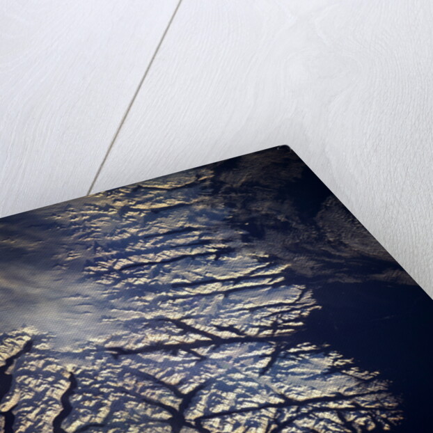 Coastline of Greenland From Space by Anonymous