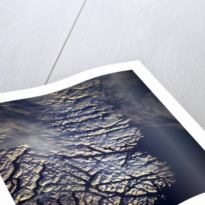 Coastline of Greenland From Space by Anonymous