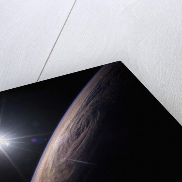 Cyclone Above the Indian Ocean by Anonymous