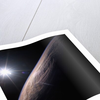 Cyclone Above the Indian Ocean by Anonymous