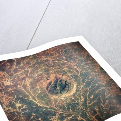 Indian Forest Preserve From Space by Anonymous