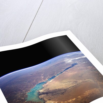 Lake Balkhash Seen from Space by Anonymous