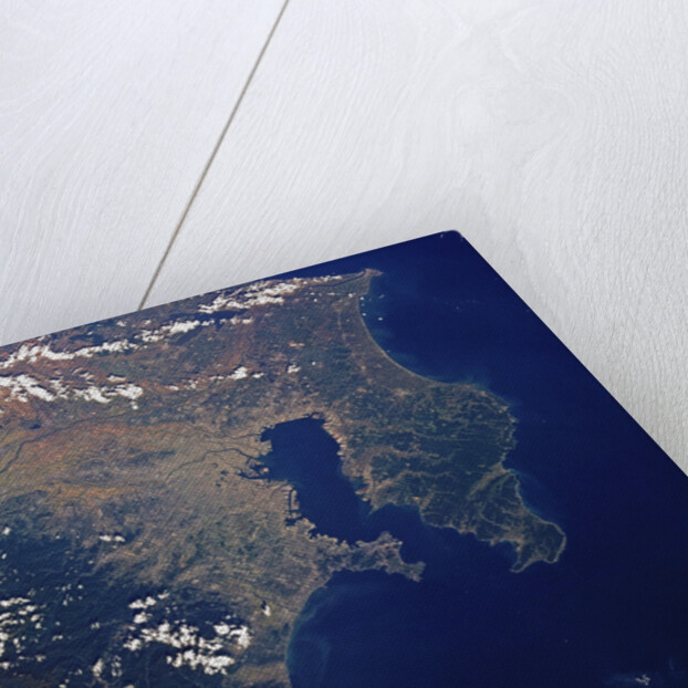 Tokyo Bay From Space by Anonymous