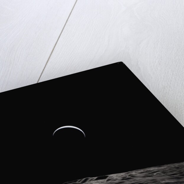 Earth Rising Above the Moon by Anonymous