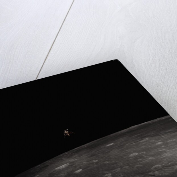 Lunar Lander Above the Moon by Anonymous