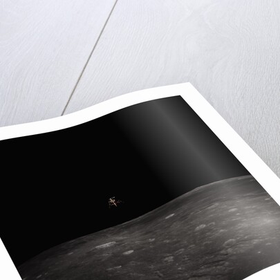 Lunar Lander Above the Moon by Anonymous