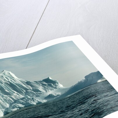 Icebergs in Jones Sound by Anonymous