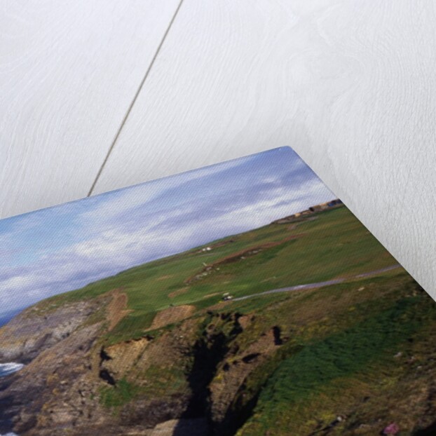 Old Head Golf Club on Coastline by Anonymous