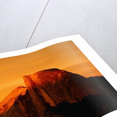 Sunlight on Half Dome by Anonymous