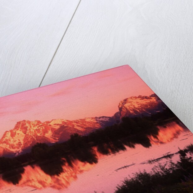 Mount Moran at Dusk by Anonymous