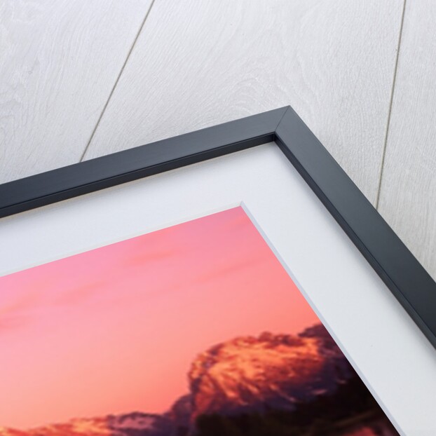 Mount Moran at Dusk by Anonymous