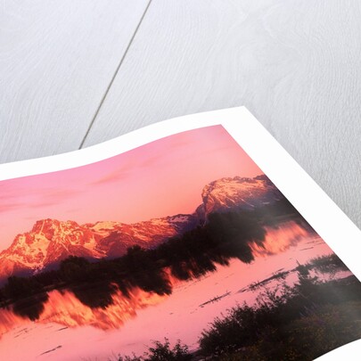 Mount Moran at Dusk by Anonymous