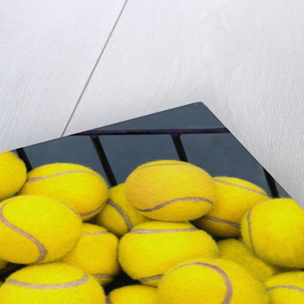 Tennis Balls in Basket by Anonymous