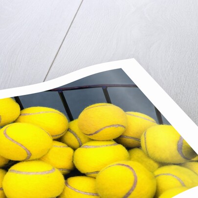 Tennis Balls in Basket by Anonymous
