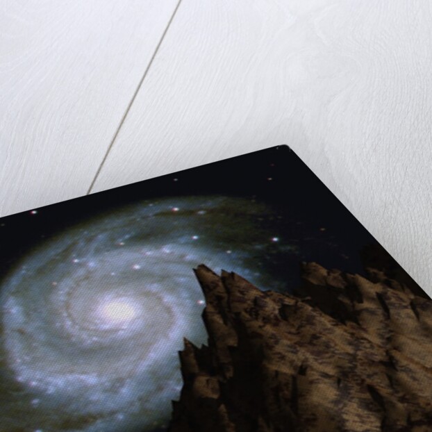 Whirlpool Galaxy by Anonymous