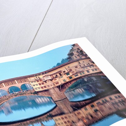 Ponte Vecchio over the Arno River by Anonymous