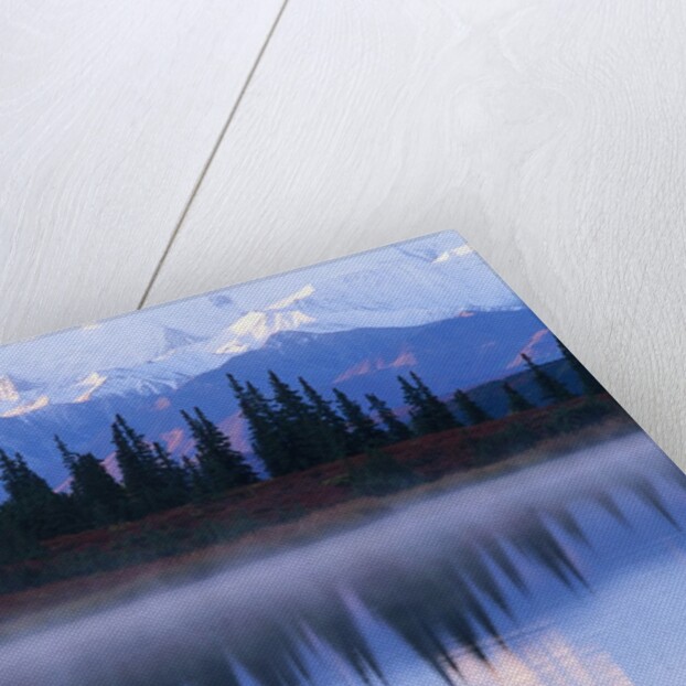 Alaskan Range Reflected in Wonder Lake by Anonymous