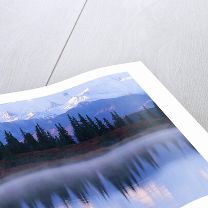 Alaskan Range Reflected in Wonder Lake by Anonymous
