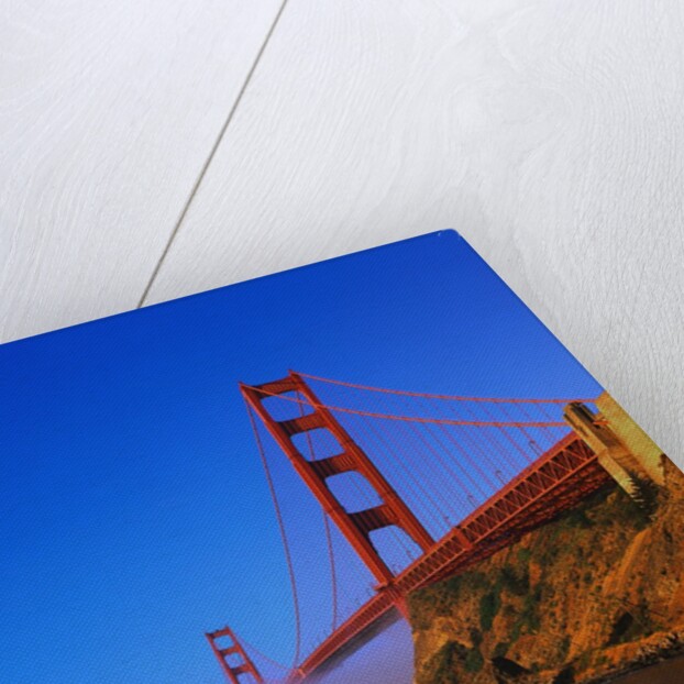 Fog Rolling Under Golden Gate Bridge by Anonymous