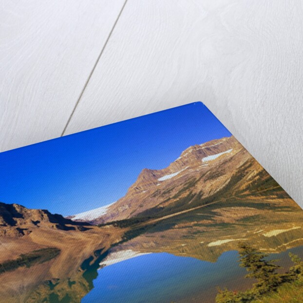 Lake Reflecting Mountains by Anonymous