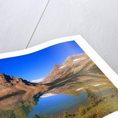 Lake Reflecting Mountains by Anonymous
