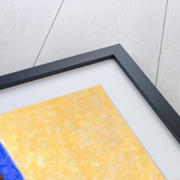 Door in Yellow and Blue House by Anonymous