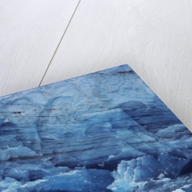 Ice Breaking off Glacier by Anonymous