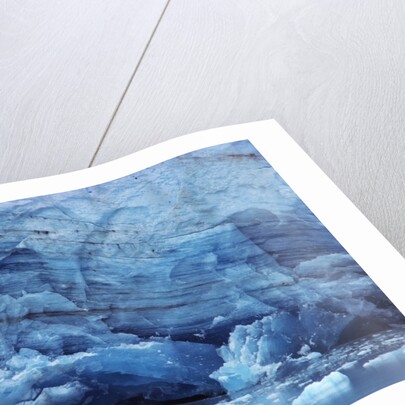 Ice Breaking off Glacier by Anonymous