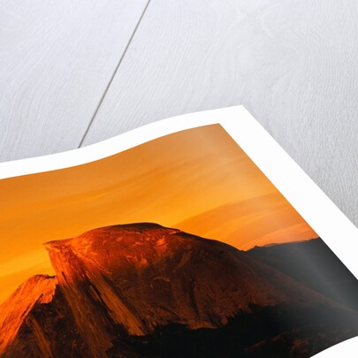 Half Dome at Sunset by Anonymous
