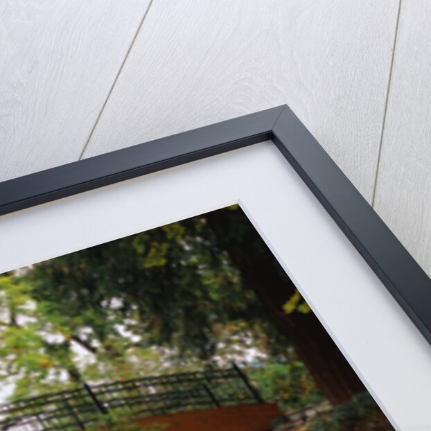 Footbridge over Stream by Anonymous