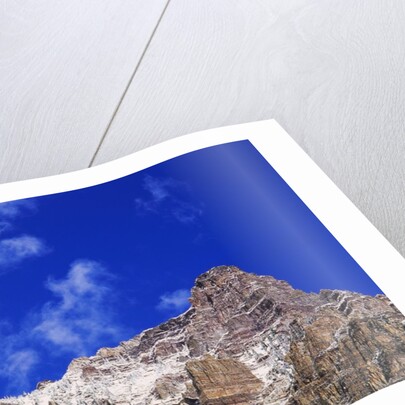 Fresh Snow on Mountain Peaks by Anonymous