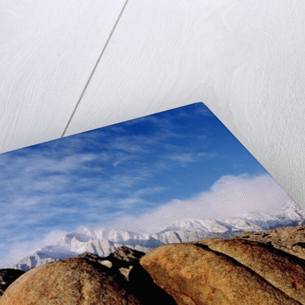 Rocky Landscape and Mountains by Anonymous
