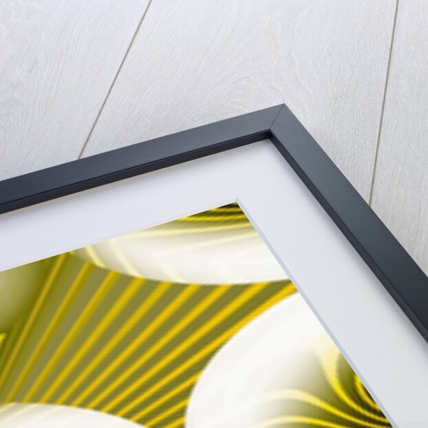 Yellow Lines and Ovals by Anonymous