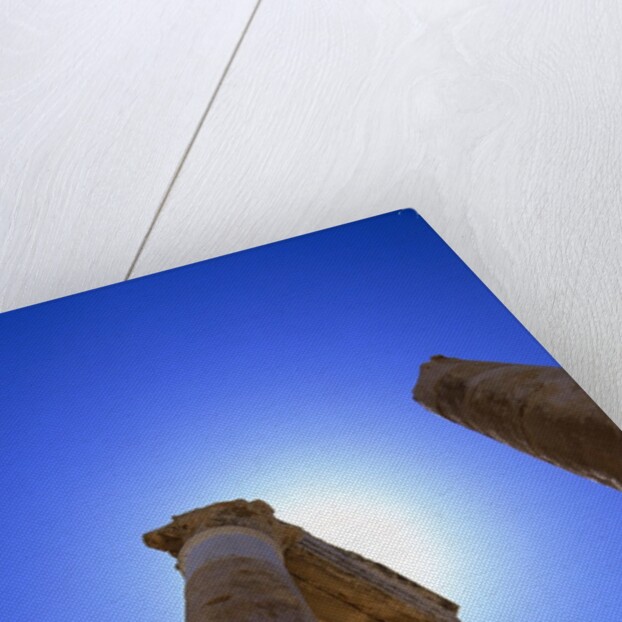 Columns Blocking Sun by Anonymous