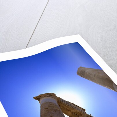 Columns Blocking Sun by Anonymous