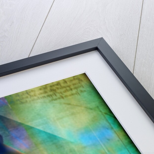 Calla Lilies and Colorful Patterns by Anonymous