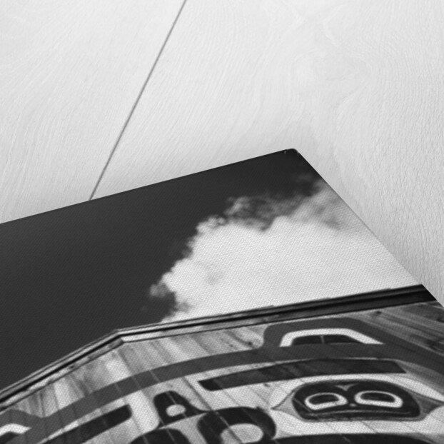 Tlingit Saxman Longhouse by Anonymous