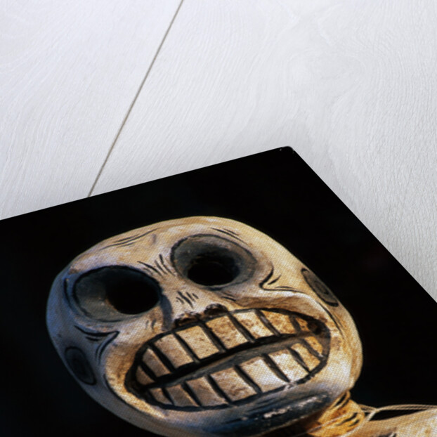Detail of Day of the Dead Skeleton Sculpture by Anonymous