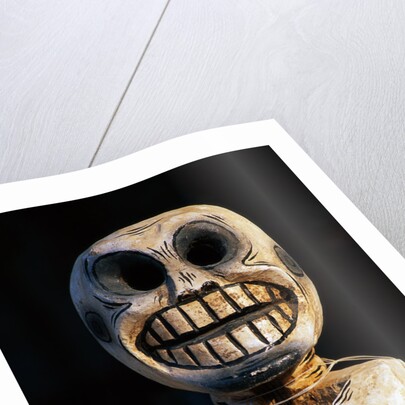 Detail of Day of the Dead Skeleton Sculpture by Anonymous