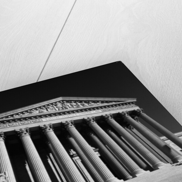 United States Supreme Court Exterior by Anonymous