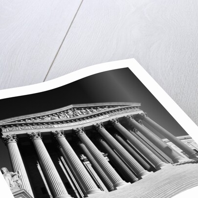 United States Supreme Court Exterior by Anonymous